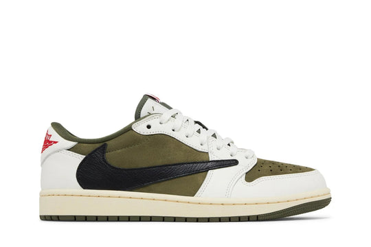 Air Jordan 1 Low Og Sp x Travis Scott Medium Olive Verde