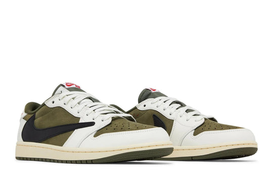 Air Jordan 1 Low Og Sp x Travis Scott Medium Olive Verde