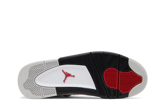 Air Jordan 4 Retro Red Cement Branco
